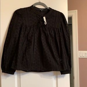Long sleeve madewell blouse
